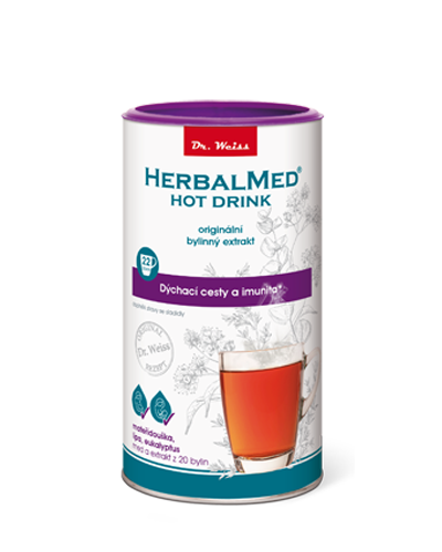 HERBALMED Hot drink Dr. Weiss - horký nápoj pro dýchací cesty a imunitu
