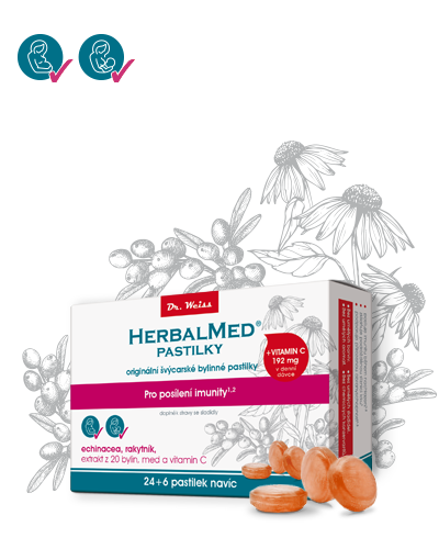 HERBALMED pastilky Dr. Weiss - pro posílení imunity